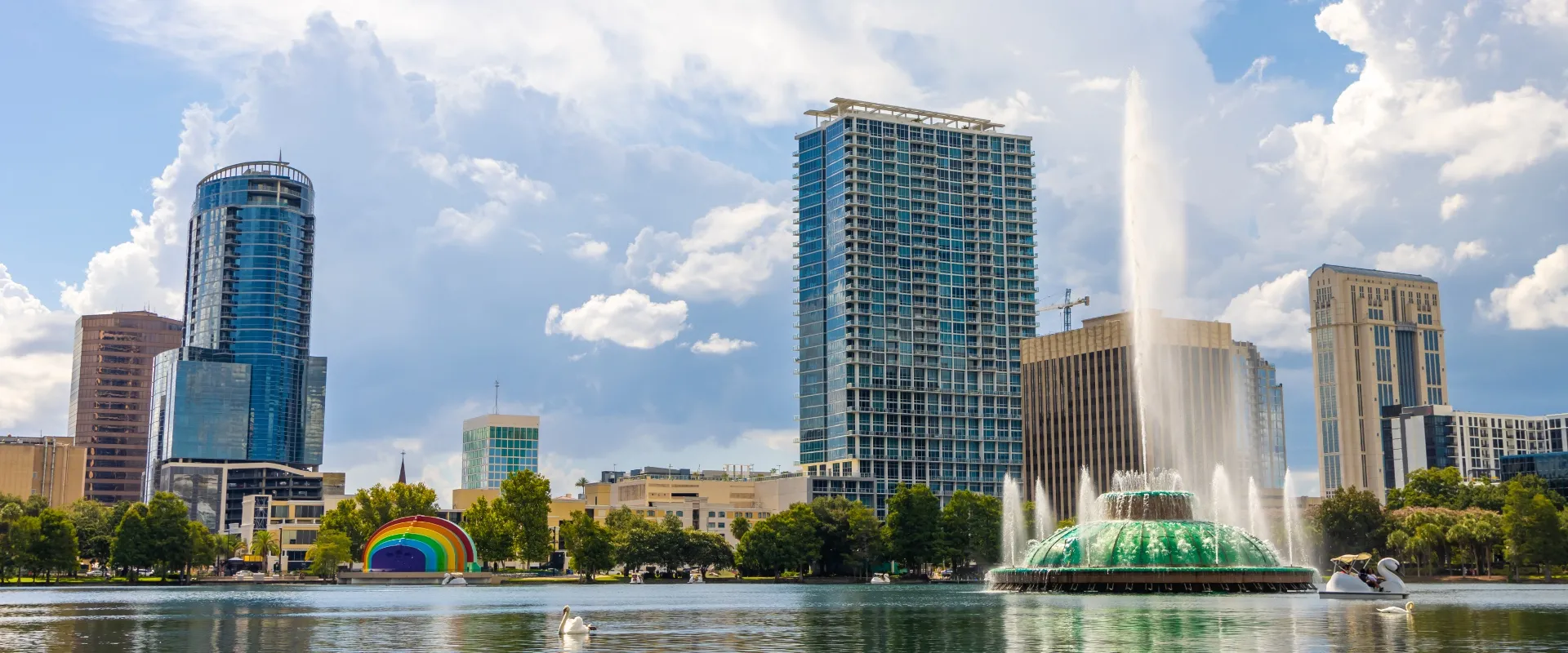 Photo of Lake Eola in Downtown Orlando